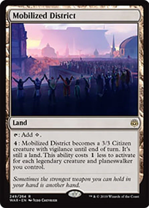 Mobilized District - WAR - R 