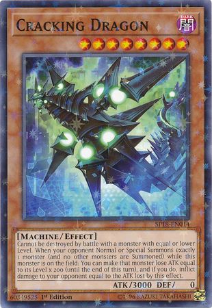Cracking Dragon - SP18-EN014 - Starfoil Rare  1