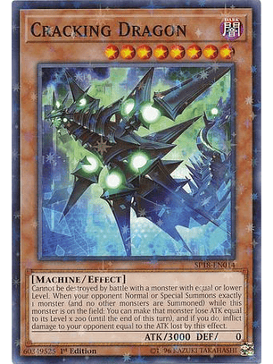 Cracking Dragon - SP18-EN014 - Starfoil Rare 