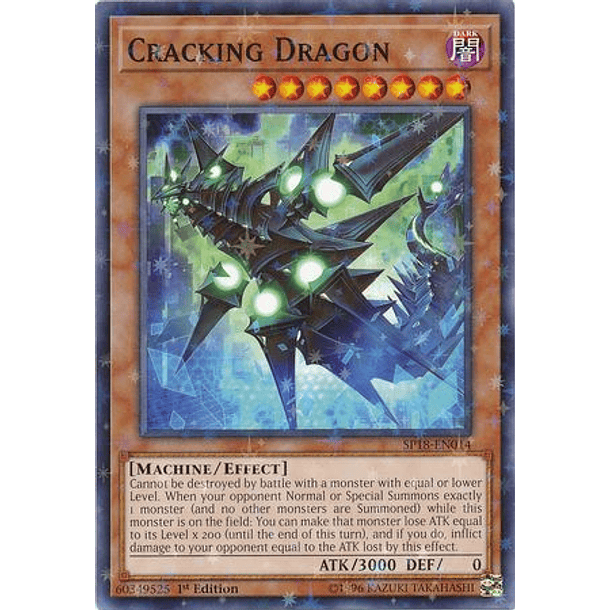Cracking Dragon - SP18-EN014 - Starfoil Rare 