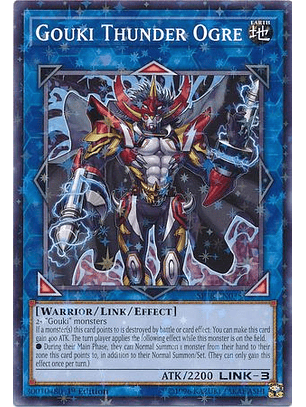 Gouki Thunder Ogre - SP18-EN035 - Starfoil Rare