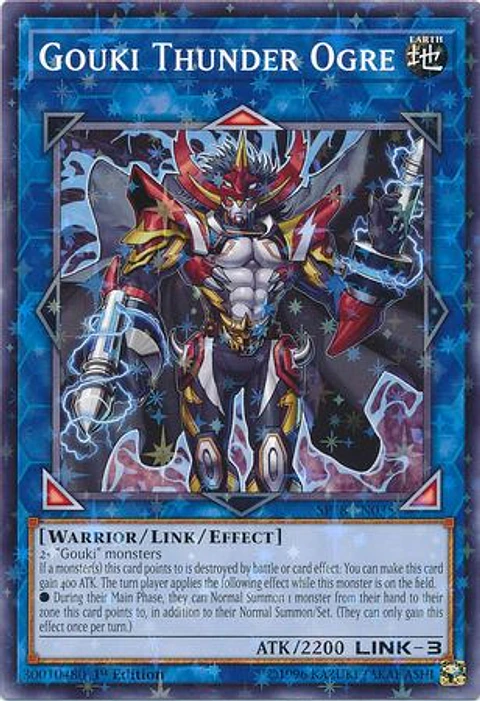 Gouki Thunder Ogre - SP18-EN035 - Starfoil Rare