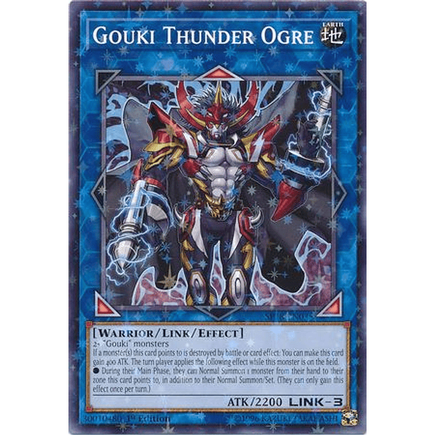 Gouki Thunder Ogre - SP18-EN035 - Starfoil Rare