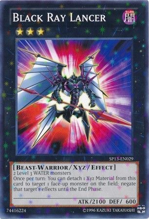 Black Ray Lancer - SP13-EN029 - Starfoil Rare  1