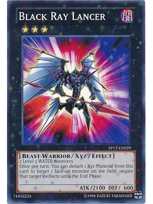 Black Ray Lancer - SP13-EN029 - Starfoil Rare 