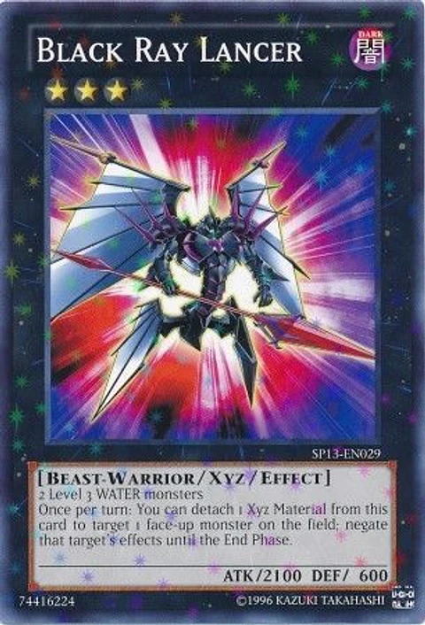 Black Ray Lancer - SP13-EN029 - Starfoil Rare 
