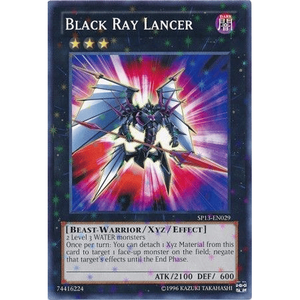 Black Ray Lancer - SP13-EN029 - Starfoil Rare 