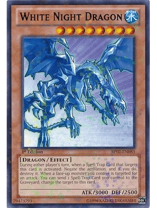 White Night Dragon - BP02-EN083 - Mosaic Rare