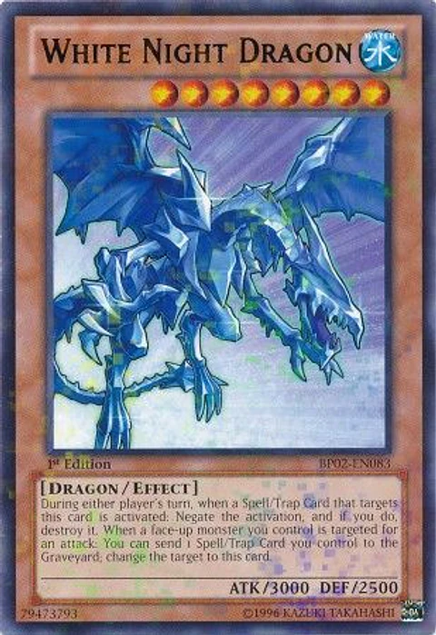 White Night Dragon - BP02-EN083 - Mosaic Rare