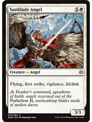 Sunblade Angel - WAR - U 