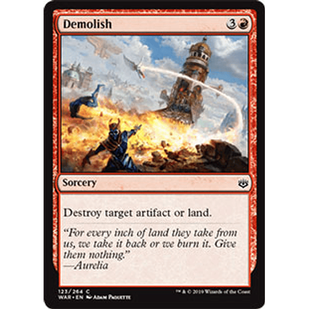 Demolish - WAR - C 