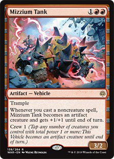Mizzium Tank - WAR - R  1