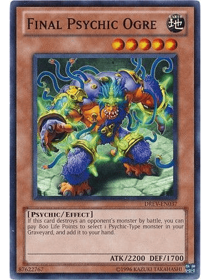 Final Psychic Ogre - DREV-EN037 - Common
