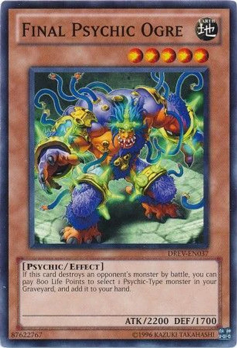 Final Psychic Ogre - DREV-EN037 - Common