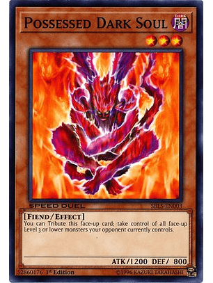 Possessed Dark Soul - SBLS-EN003 - Common 
