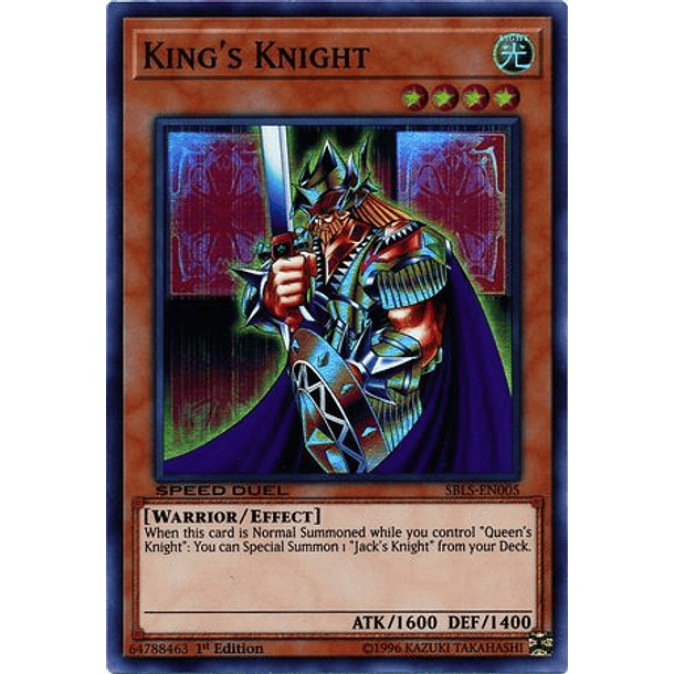 King's Knight - SBLS-EN005 - Super Rare
