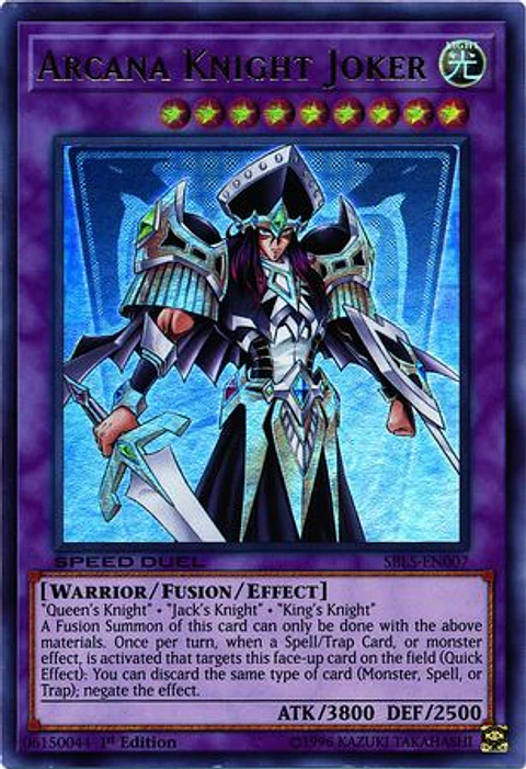 Arcana Knight Joker - SBLS-EN007 - Ultra Rare