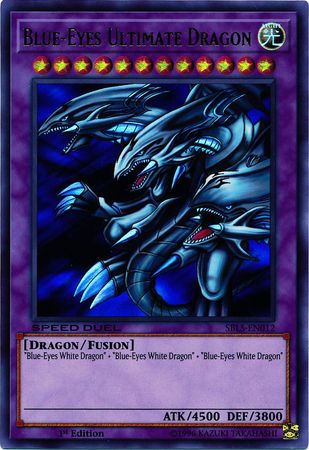 Blue-Eyes Ultimate Dragon - SBLS-EN012 - Ultra Rare 1
