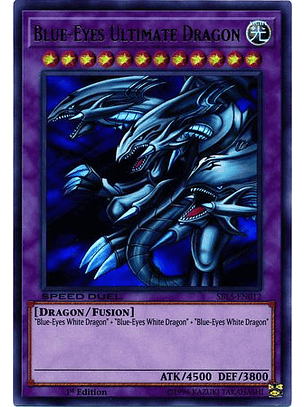 Blue-Eyes Ultimate Dragon - SBLS-EN012 - Ultra Rare