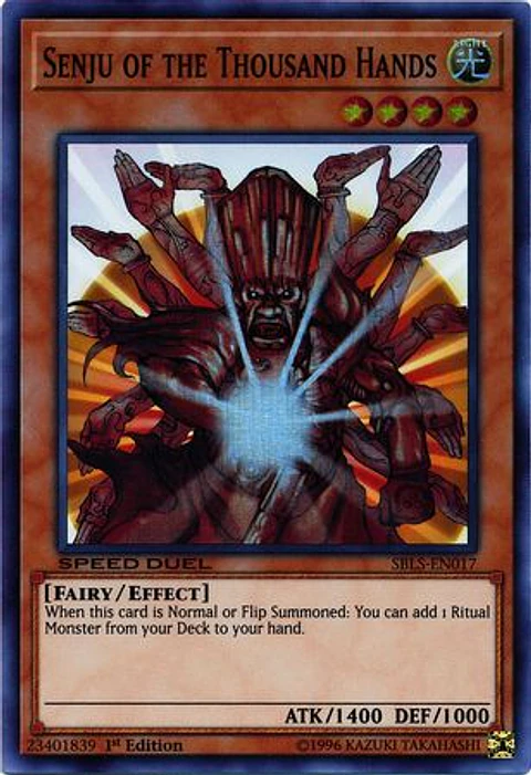 Senju of the Thousand Hands - SBLS-EN017 - Super Rare