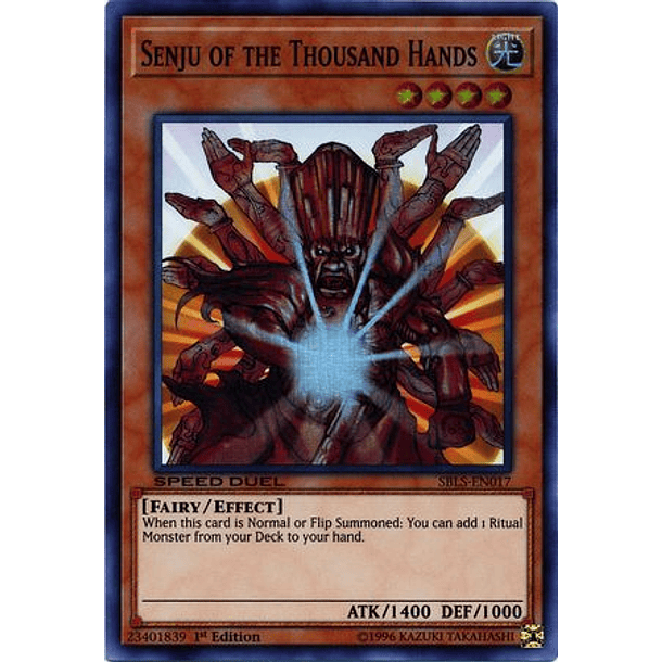 Senju of the Thousand Hands - SBLS-EN017 - Super Rare