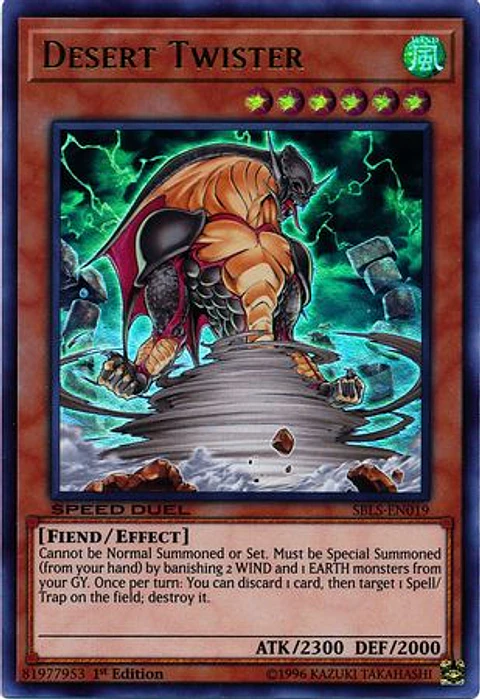 Desert Twister - SBLS-EN019 - Ultra Rare 
