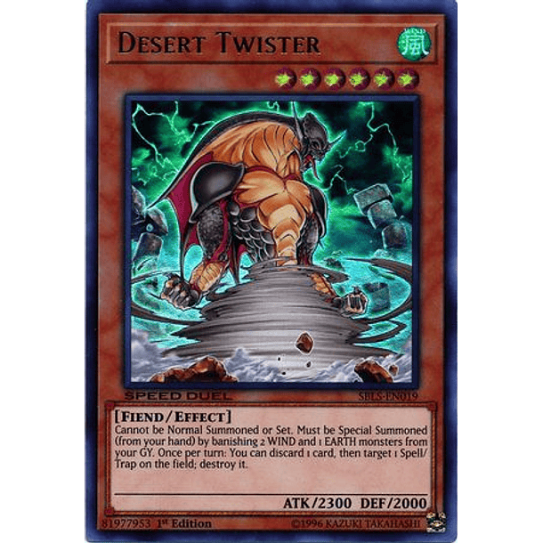 Desert Twister - SBLS-EN019 - Ultra Rare 