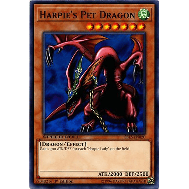 Harpie's Pet Dragon - SBLS-EN020 - Common