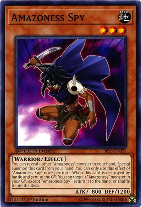 Amazoness Spy - SBLS-EN021 - Common 