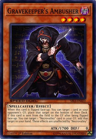 Gravekeeper's Ambusher - SBLS-EN022 - Common 1