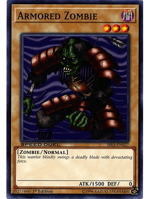 Armored Zombie - SBLS-EN027 - Common