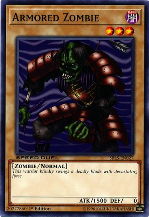 Armored Zombie - SBLS-EN027 - Common