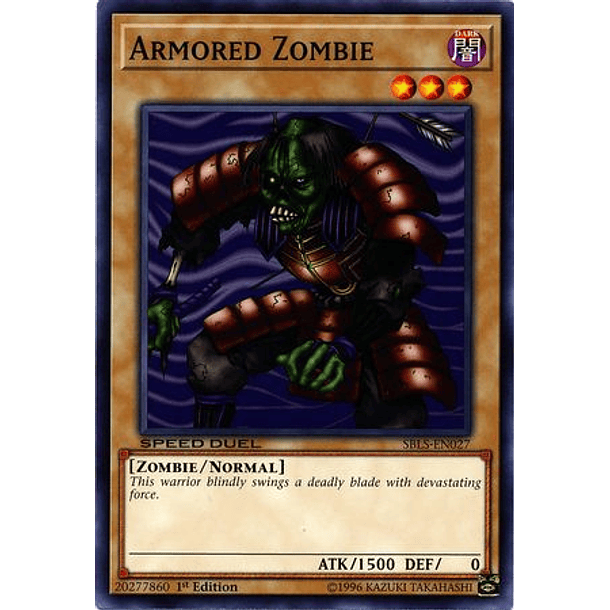 Armored Zombie - SBLS-EN027 - Common