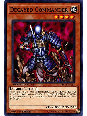 Decayed Commander - SBLS-EN032 - Common