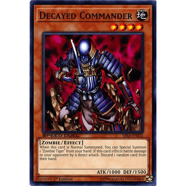 Decayed Commander - SBLS-EN032 - Common