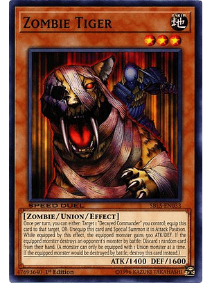 Zombie Tiger - SBLS-EN033 - Common