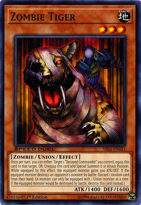 Zombie Tiger - SBLS-EN033 - Common