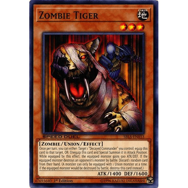 Zombie Tiger - SBLS-EN033 - Common