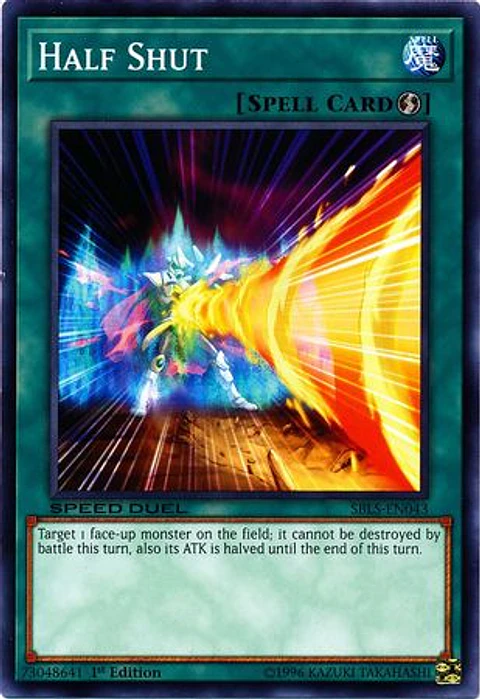 Half Shut - SBLS-EN043 - Common