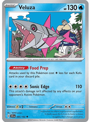 Veluza - 045/142 - Uncommon 