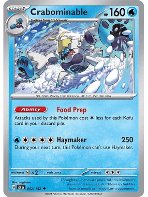 Crabominable - 042/142 - Uncommon