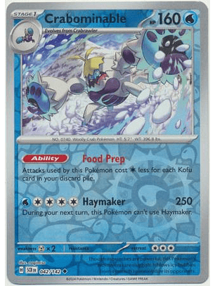 Crabominable - 042/142 - Uncommon
