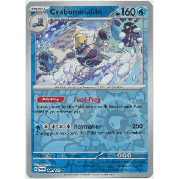 Crabominable - 042/142 - Uncommon 2