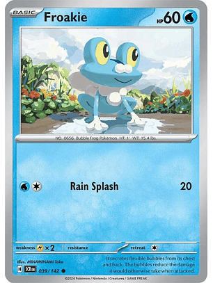 Froakie - 039/142 - Common