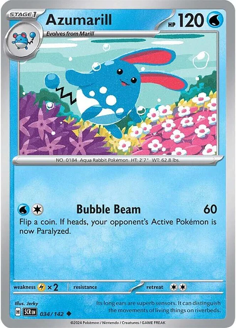 Azumarill - 034/142 - Uncommon