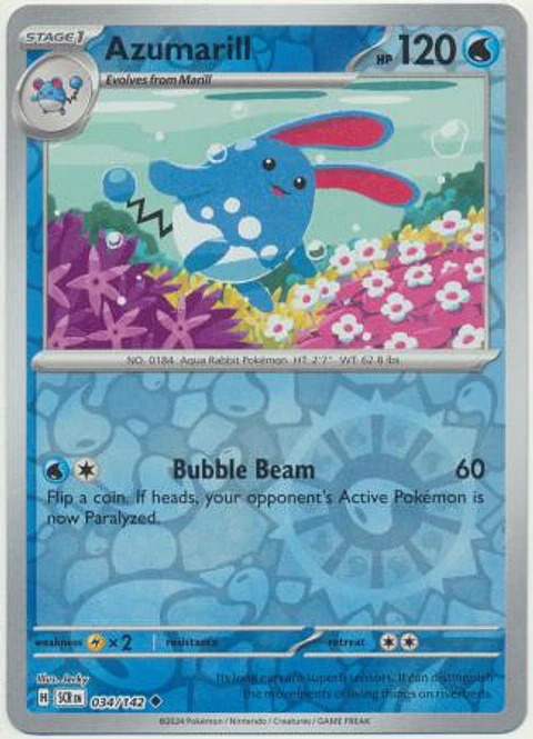 Azumarill - 034/142 - Uncommon