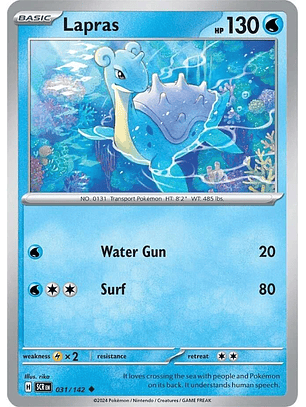 Lapras - 031/142 - Uncommon