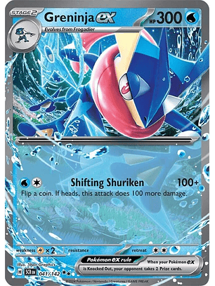 Greninja ex - 041/142 - Ultra Rare