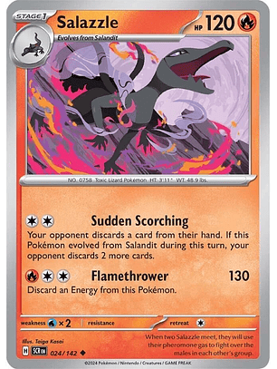 Salazzle - 024/142 - Uncommon