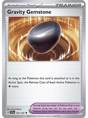 Gravity Gemstone - 137/142 - Uncommon - SCR